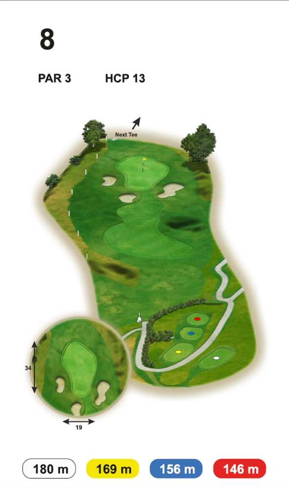 Loch 08 Buna Vista Golf